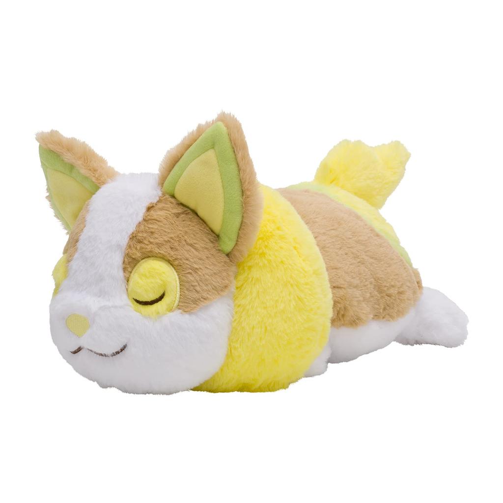Pokémon Center Original Plush Toy "Thank You Everyone!" Lying Down Yamperi 15 x 17 x 32 cm (H x W x D)
