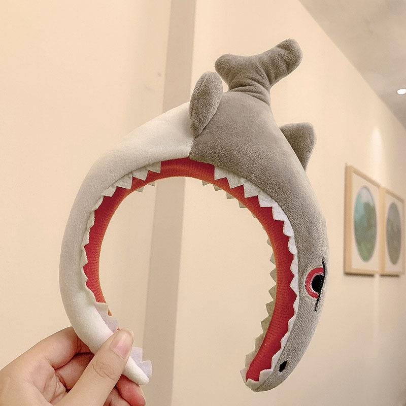 2023 Cute Dinosaur Crab Headband for Women - Cartoon Hair Accessory for Face Washing