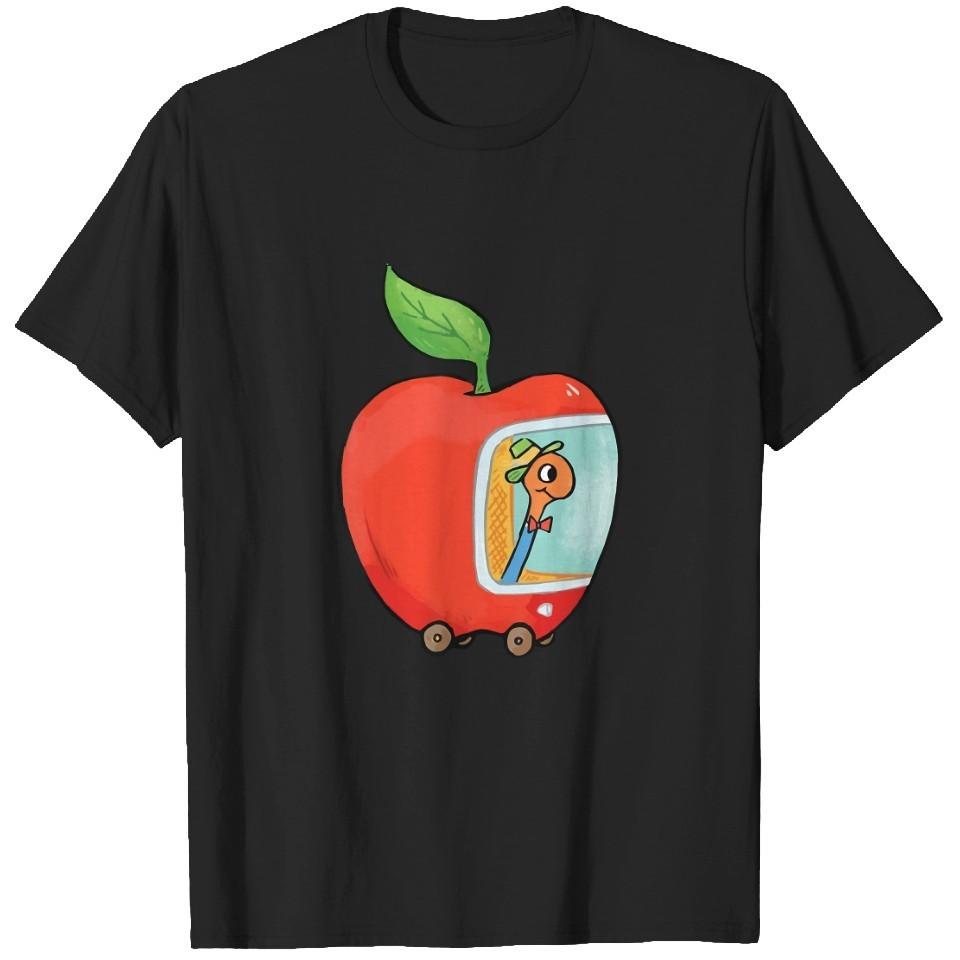Funny Worm Shirt Cute Weird Aesthetic Graphic Tee, Unisex Tshirt S
