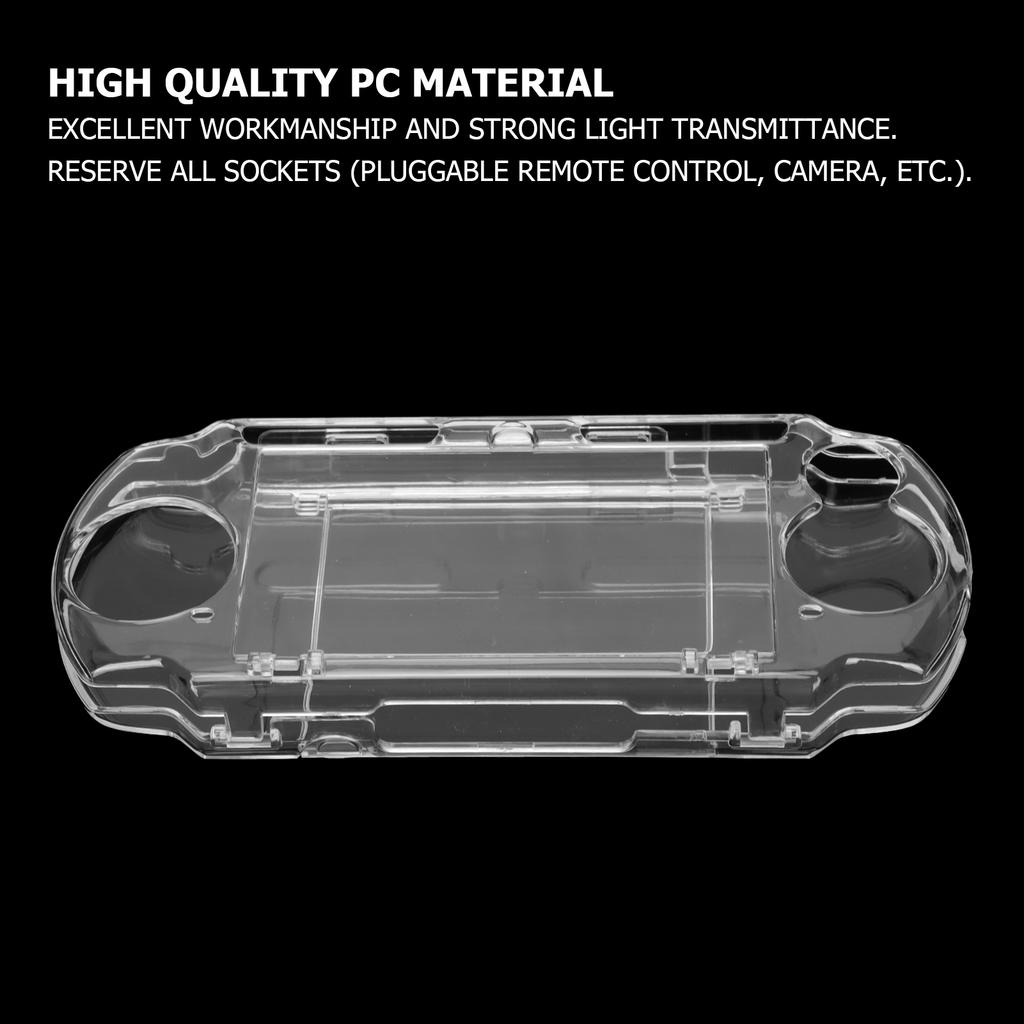 Protective Cover Shockproof Protective Case Prevent Slipping Stylish Scratch Resistant Clear for 2000 for PSP
