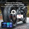 OTTOCAST C6 Wireless CarPlay Android Auto Motorcycle Screen with DVR TPMS IP67 Waterproof 6 inch Motorcycle Touchscreen
