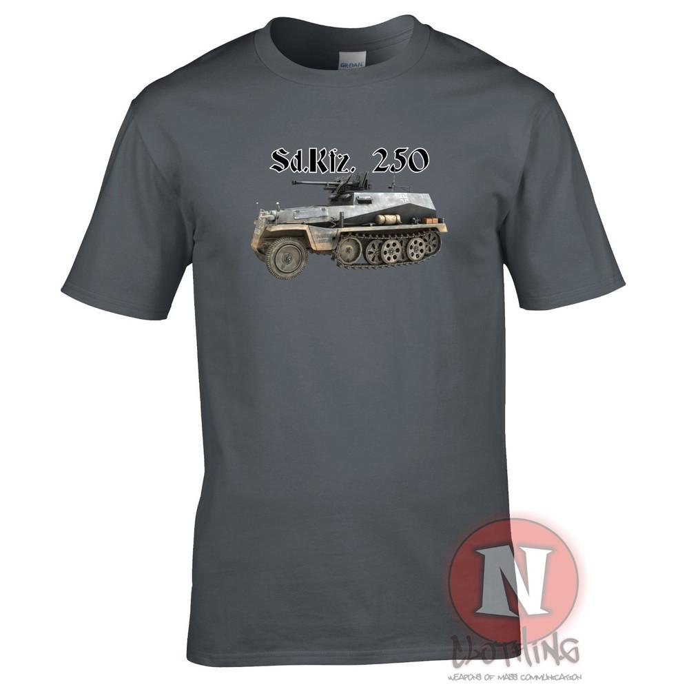 Sd Kfz 250 Gerunisex Halftrack Ww2 Military Armour TShirt World Of War Tanks