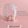 Transparent PVC Doll Display Bag for 10-13cm Plush Dolls