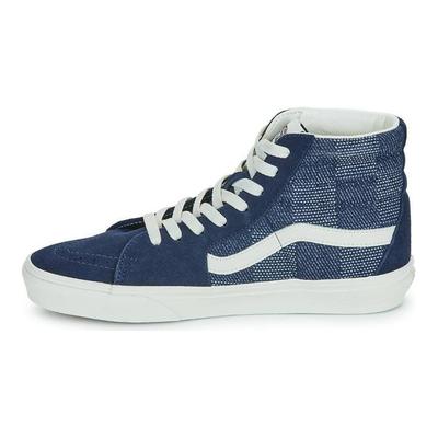 Sk8 Hi Vysoké Skateboardové Boty Unisex Modré VN000CMXBX9
