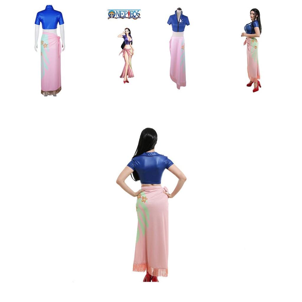 One Piece Nico Robin Skirt Anime Cosplay Costume Halloween Tops Decorated Perfect For Comic Exhibitions And Party Events.