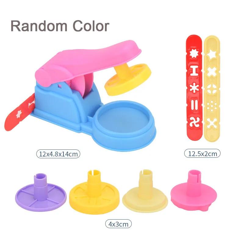 Dough Play Tools for Kids Dough Accessories Molds Dinosaur Fruit Roller Cutter Scissor Playdough Clay Mold Children DIY Toys