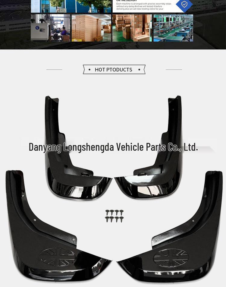 Zástěrky Union Jack pro Defender 90/110 - Přední a Zadní Kola - Terénní Příslušenství