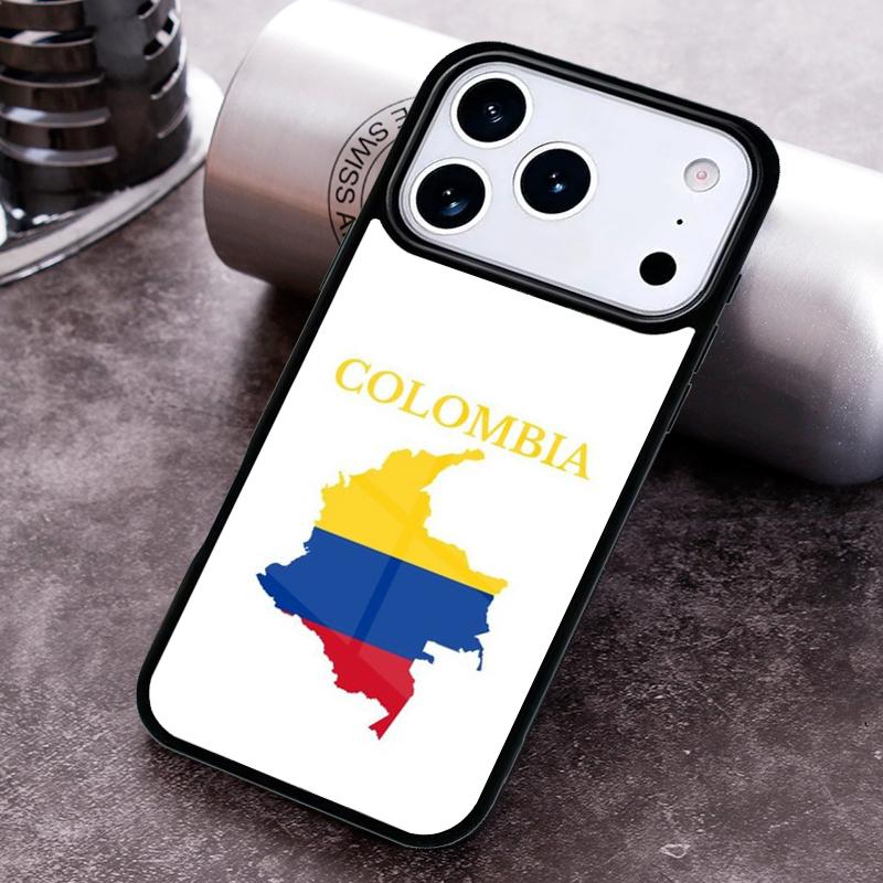 

Чохол для телефону з прапором Колумбії Для iPhone 17 16 15 14 13 12 11 Pro Max Plus 17Air М який силіконовий чохол iPhone 13 Pro Max