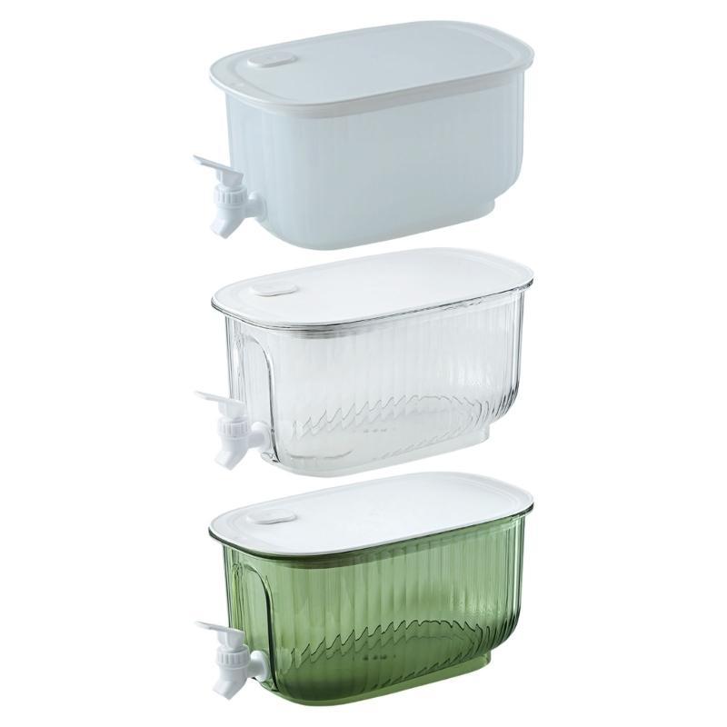 Refrigerator Friendly Cold Kettle with Convenient Tap Beverage Drink Dispenser