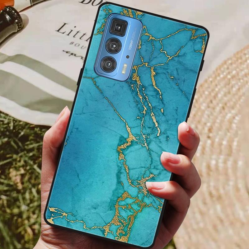 Für Motorola Moto Edge 20 Pro Hülle Weiche TPU Silikon Rückseite für Motorola Moto Edge S 20 Pro 5G Handyhüllen Mode Coque