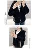 Women's Hooded Mink Velvet Cardigan - 2025 New Arrival Jacket, Versatile Loose Fit for Spring & Autumn.