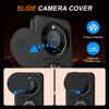 Sliding Camera Lens Protection Armor Case For Honor X9a X9b X9c X9d Magic 5 6 7 8 Lite X50 X60 Pro X70 5G Metal Ring Stand Cover