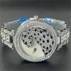 MISSFOX Women Quartz Watch Fashion Bling Casual Ladies Watch Female Quartz Gold Watch Crystal Diamond Leopard For Women Clock