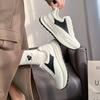 The first layer of cowhide dad shoes women's spring new sports and leisure shoes versatile and lightweight white shoes