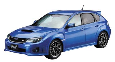 Aoshima Bunka Kyozaisha Die Modellautoserie Subaru GRB Impreza WRX STI 2010 Kunststoffmodell 1/24 Nr. 29