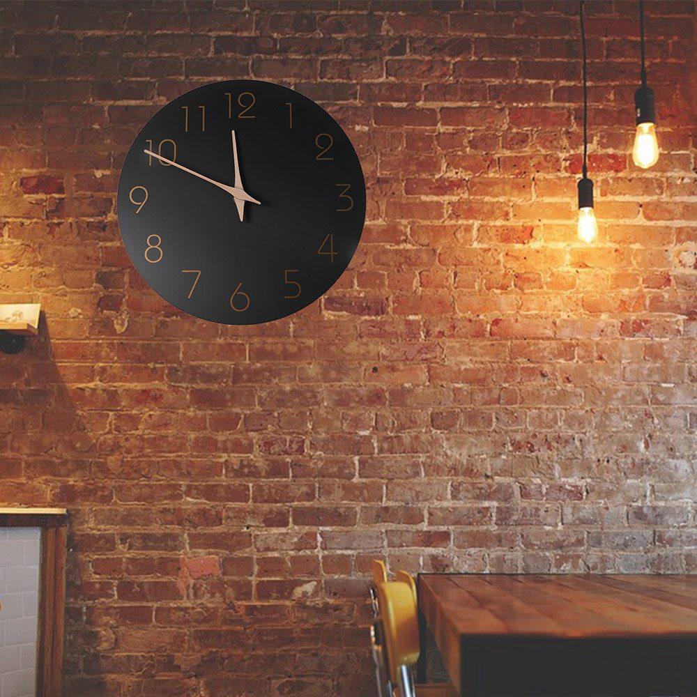 Minimalist Style Silent Clock Non Ticking Digital Clock Decorative Scale Clock  Office Use