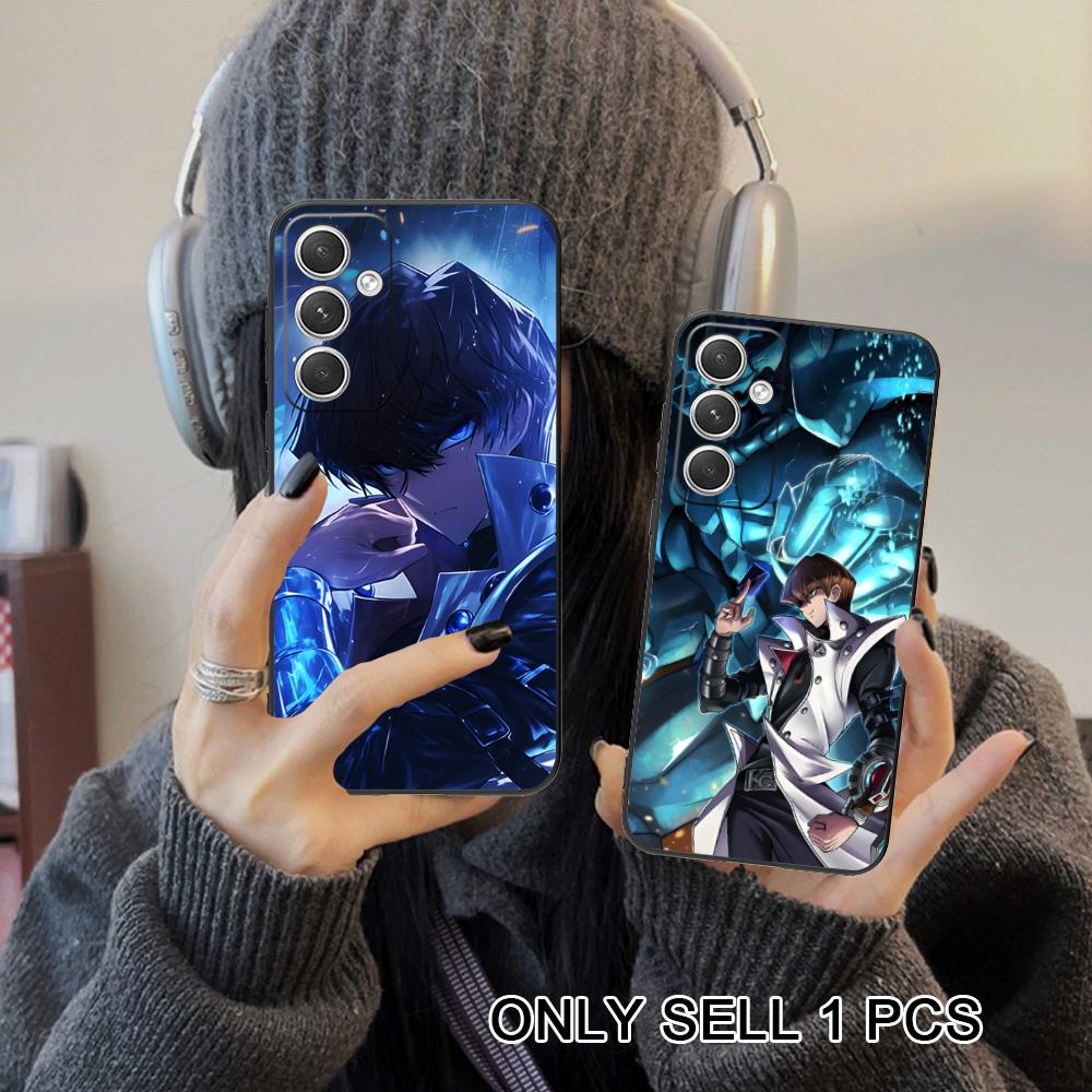 Yugioh Seto Kaiba Phone Case for Samsung Galaxy S26 S25 S24 S23 S22 S21 S20 Note20 Plus FE Ultra Soft TPU Shockproof Cover