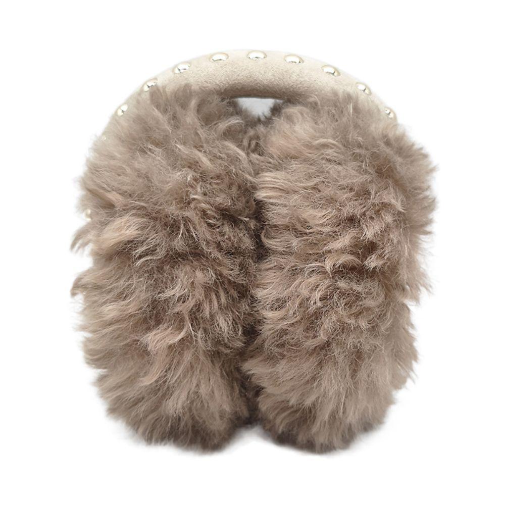 Cold Protection Foldable Earmuffs Thickened Soft Plush Earflaps  For Women Men Outdoor