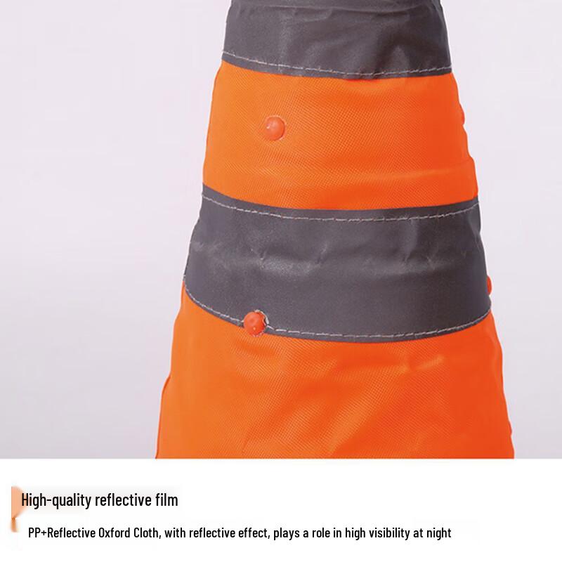 Foldable Retractable Reflective Traffic Cone