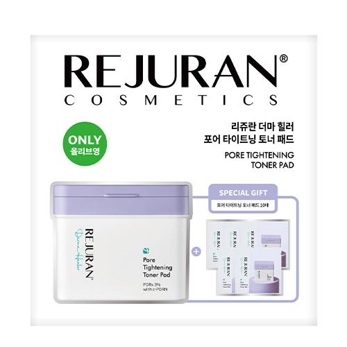 Rejuran Derma Healer Pore Tightening Toner Pads (60 sheets) Limited Edition (+ 2 toner pads x 5ea)