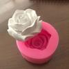 3D Rose Bloom Shape Cake Fondant Φόρμα σιλικόνης Λουλούδι Φόρμα κεριού Cupcake Ζελέ καραμέλα σοκολάτα Διακοσμητικό φόρμα εργαλείου ψησίματος