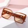 JYL TS Women's Oversized Square - Sun-Protective Trendy Sunglasses 61010