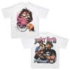 Famous Singer Design Juice WRLD Graphic Print T-shirt Men Women High-street Hip-Hop Comfortable Soft O-neck Loose Casual Oversized Top Summer New Tee