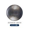 6 7 8 9 10 Inchs Retro sushi Disc Restaurant Steak Plate Japanese style Ceramic Flat Disk Western round Pasta Tray tableware