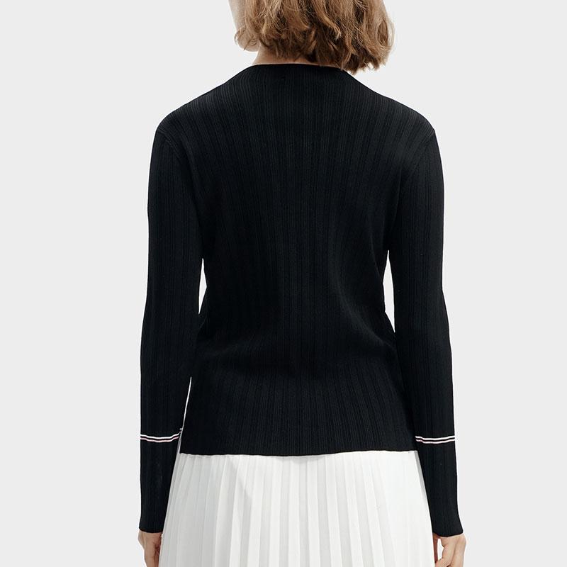 New FILA Knitwear Women's Jet Black F11W411415F-BK