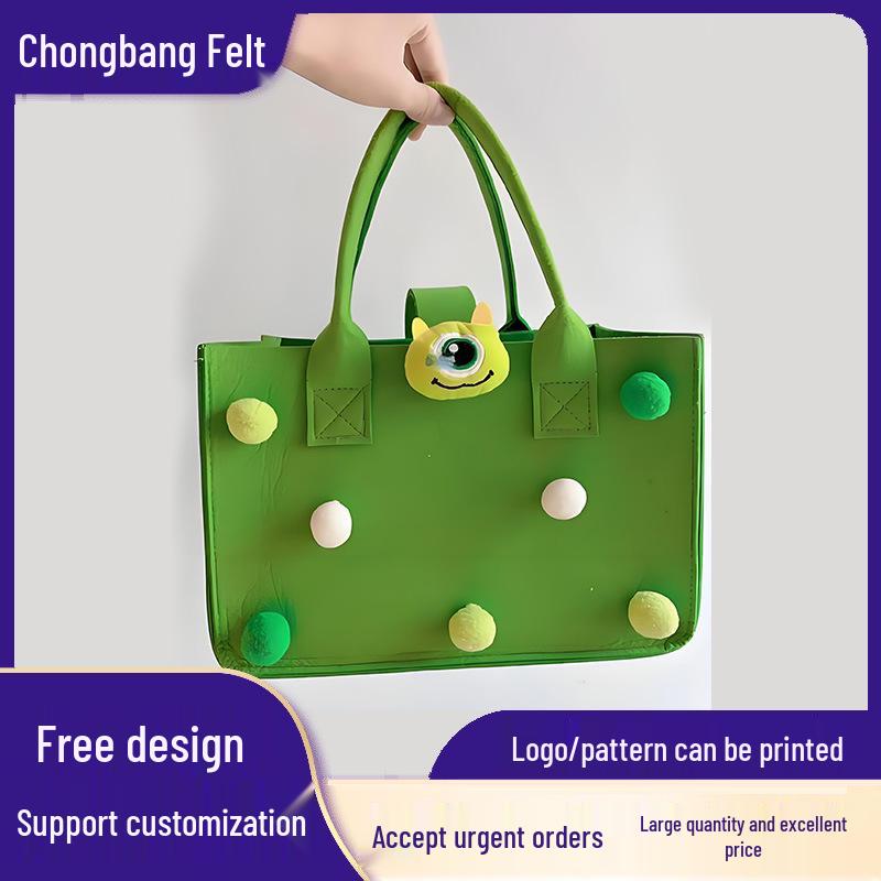 Custom Logo Felt Handbag - Thickened Corporate Gift & Promotional Souvenir