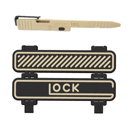 Taktyczny długopis akcji suwakowej, drukowany w 3D długopis kulkowy EDC z akcją zamka, z wymiennym wkładem, unikalny prezent dla mężczyzn kolekcjonerów