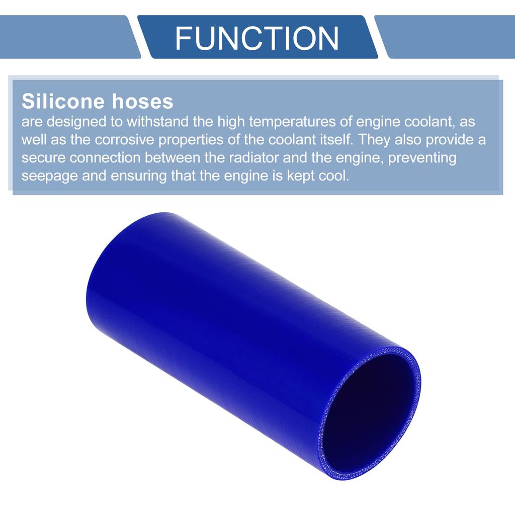 X AUTOHAUX 1 Piece Inner Diameter 3.0 Inches (76 Mm) Length 7.9 Inches (200