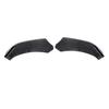 2Pcs Carbon Fiber Look Car Front Bumper Splitter Lip Body Protector Diffuser Kit