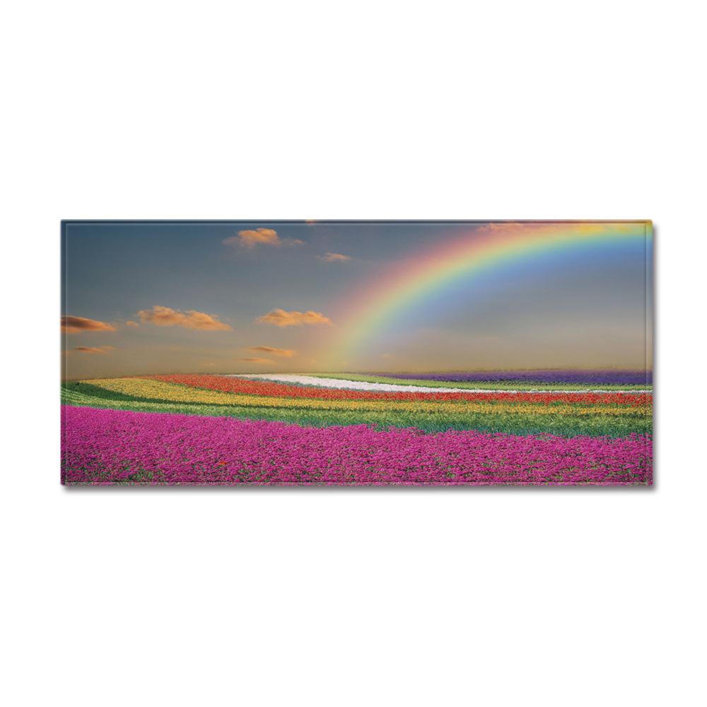 Landscape Toilet Absorbent Door Mat Bathroom Non-Slip Mat Bedroom Living Room Floor Mat Carpet