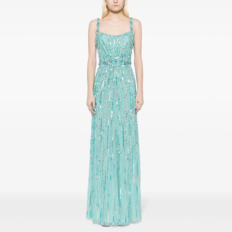 Elegant 2026 Grand Banquet Gown with Luxurious Beading & Sequins