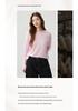 Rolled-Edge Round Neck Cashmere Sweater - Autumn 2026 Women's Knit Base Layer, Versatile Loose Slimming Pullover