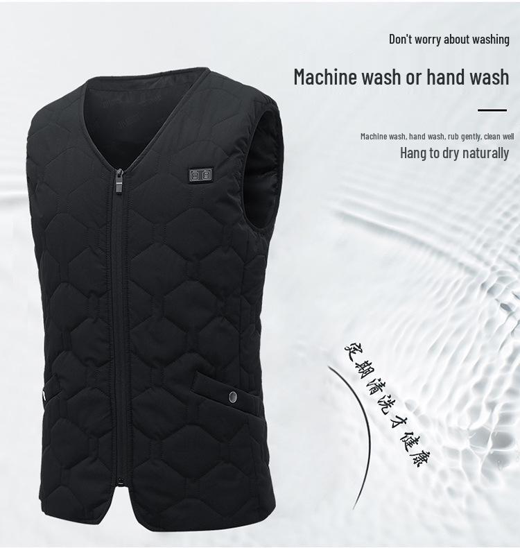 Men's Smart USB Heated Vest Jacket for Casual Wear