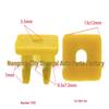 Car Fog Light Accessories: Lampshade Lining Clip & Trim Installation Buckle