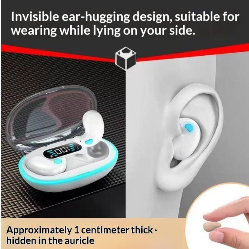 Mini Wireless Bluetooth Earphones With Free Freebie Bt5.3 Sleeping Earbuds Stereo Sport Headset