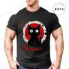 Kawaii Cat Japanese Black Anime Cat Men's T Shirt Tee T-Shirt Kawaii Clothes Shirts for Women Tops Graphic T Shirts Camisetas