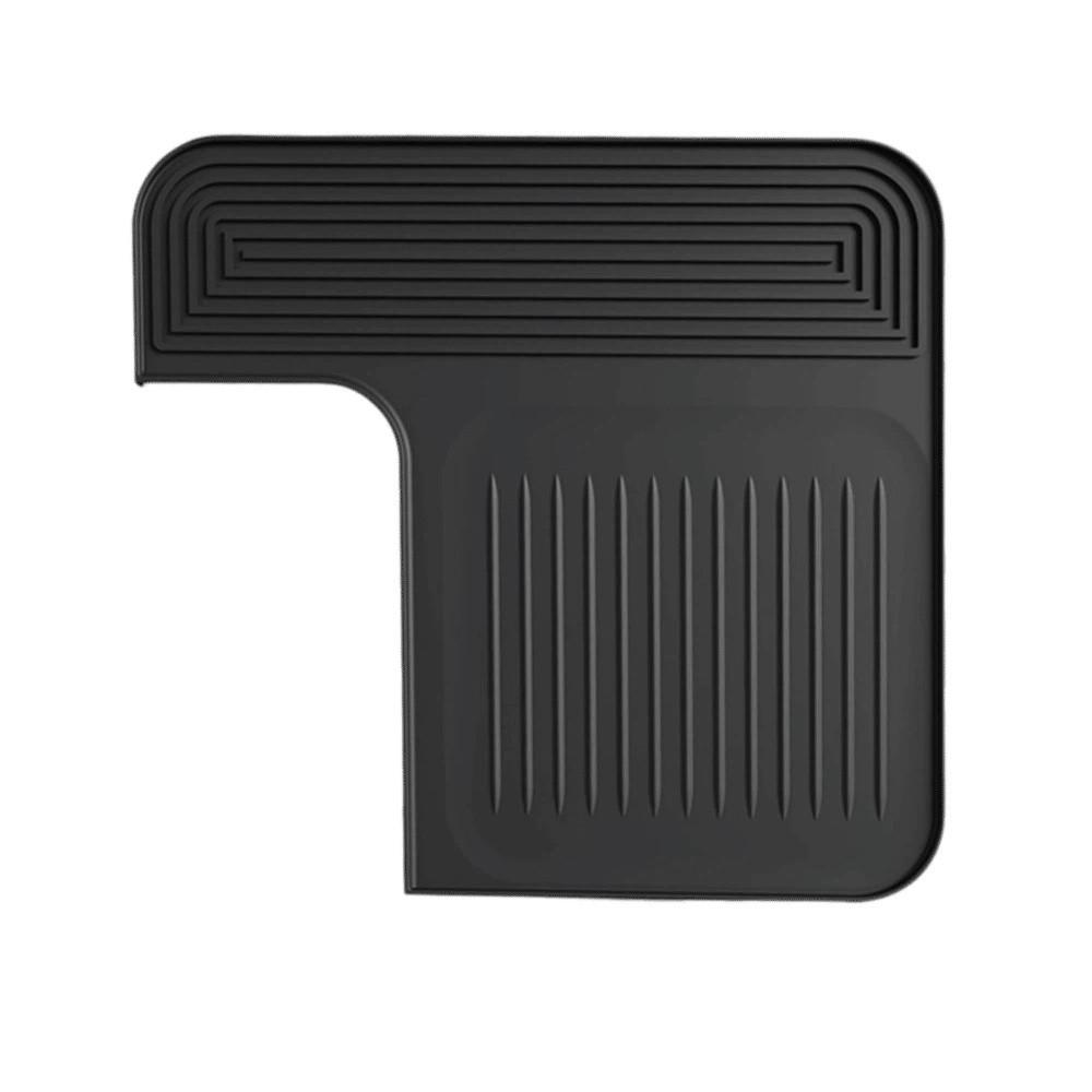 

Food Grade Silicone Coffee Machine Top Cover Dustproof Thermal Insulation Pad Coffee Shop Style 2 Black