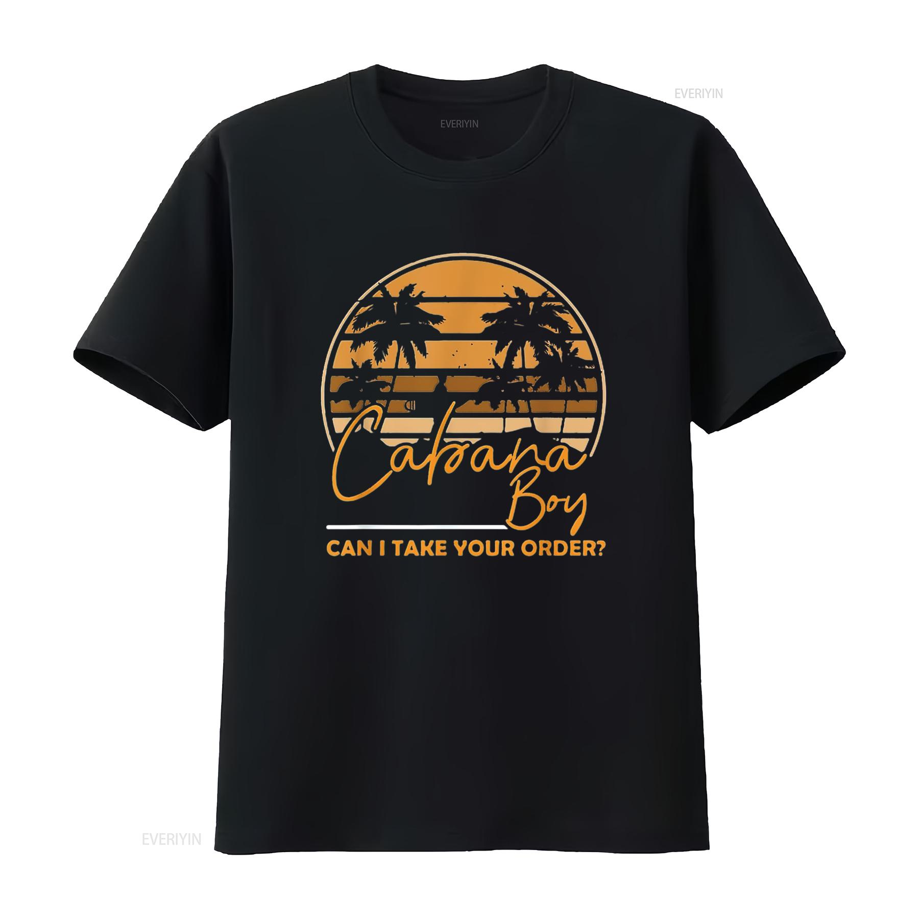 

Mens Cabana Boy Beach Pool Cruise Vacation Party Funny T Shirt White X Large vintage Washed Comfortable graphic 4XL