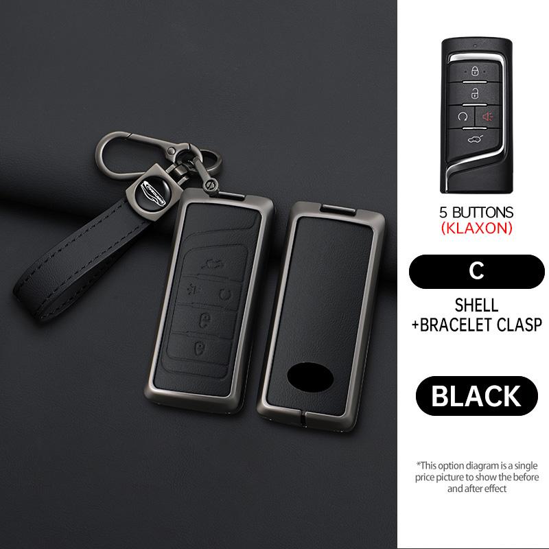 Metal Car Remote Key Case Cover Shell For Trumpchi Gac Gs4 Gm8 Ga3 Empow J11 J12 J13 J14 J15 J16 Gs8 Protector Accessories
