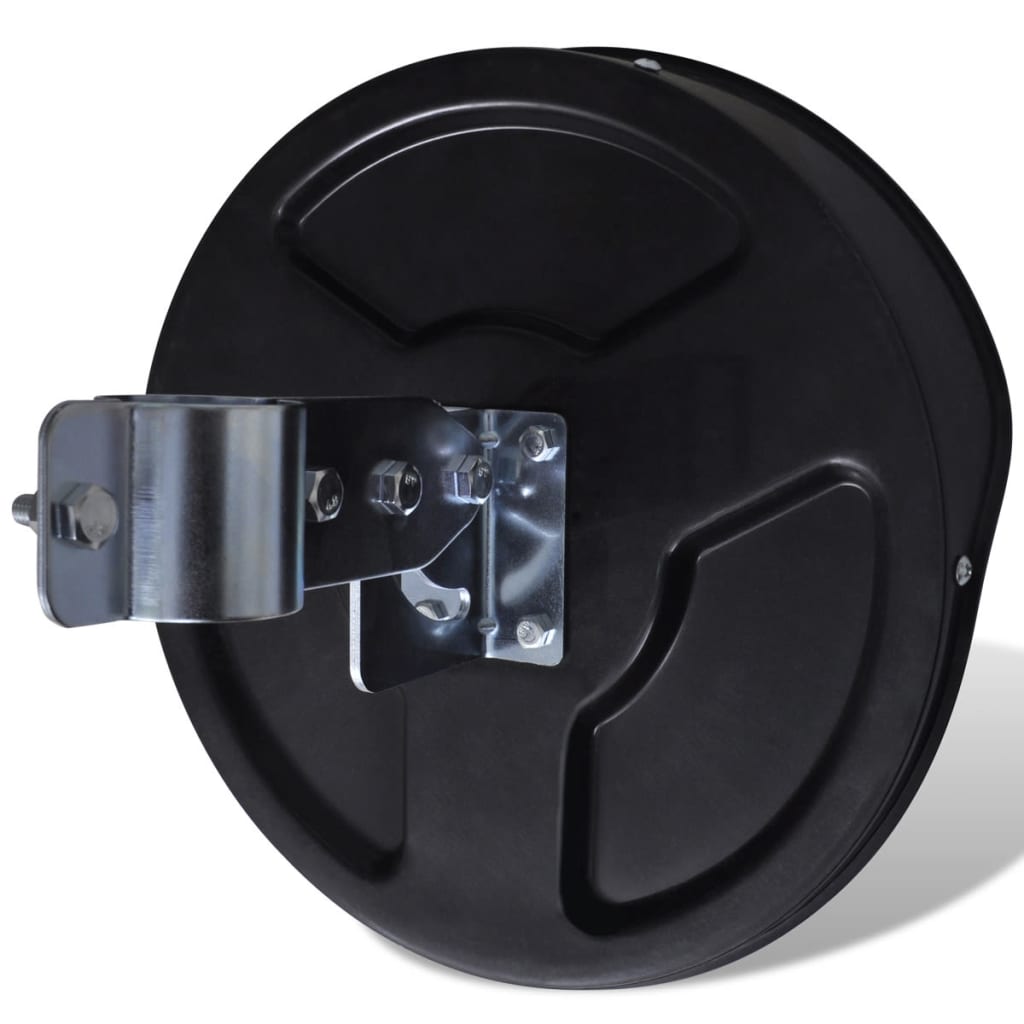 Specchio Convexo per Traffico Plastica PC Nero 30 cm Uso Esterno
