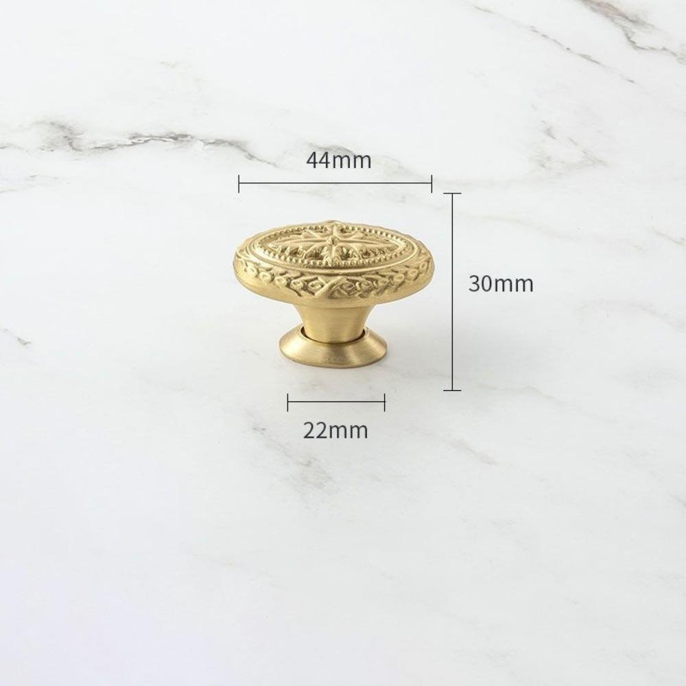 Solid Brass Cabinet Pulls Antique Bronze Finish Drawer Knobs Durable Wardrobe Handles  Bedroom Use