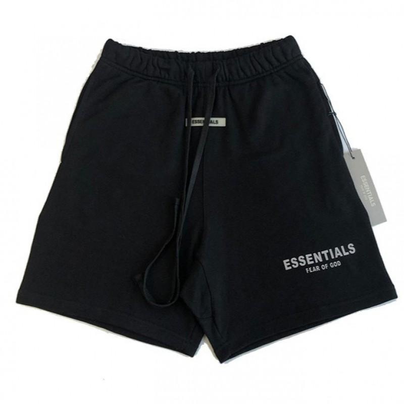 FOG ESSENTIALS Reflective Embroidered Shorts Casual Pants Men Women