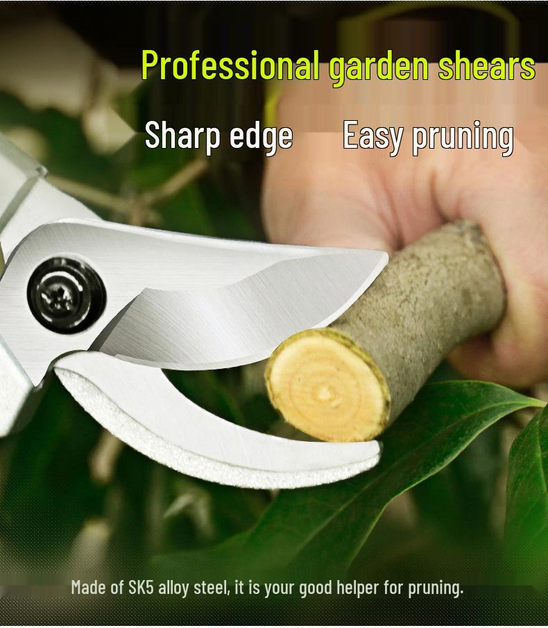 YATO Garden Shears for Pruning, Grafting, and Cutting Thick Branches