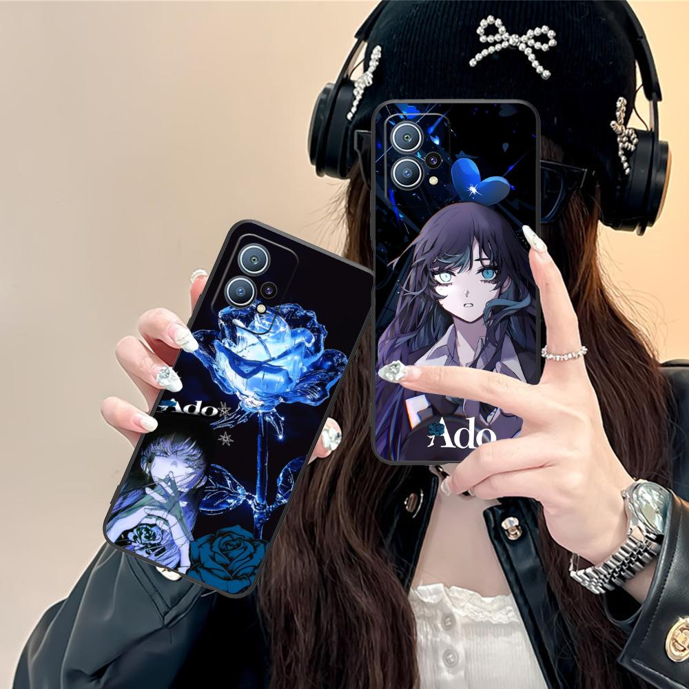 Ado Rose Anime Mobile Phone Case for Huawei P60 P50 P40 P30 P20 P10 P9 P8 Pro Lite Plus Colorful Printing Cover Luxury Pretty