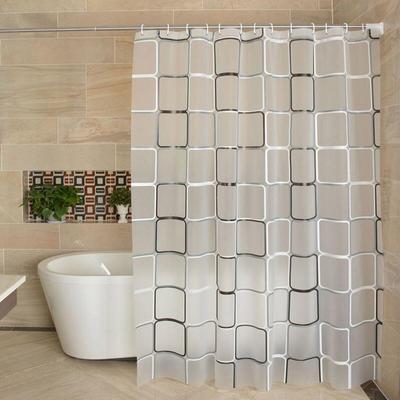 1 pz impermeabile PEVA tenda da doccia fodera trasparente tenda da bagno per bagno tenda da doccia con
