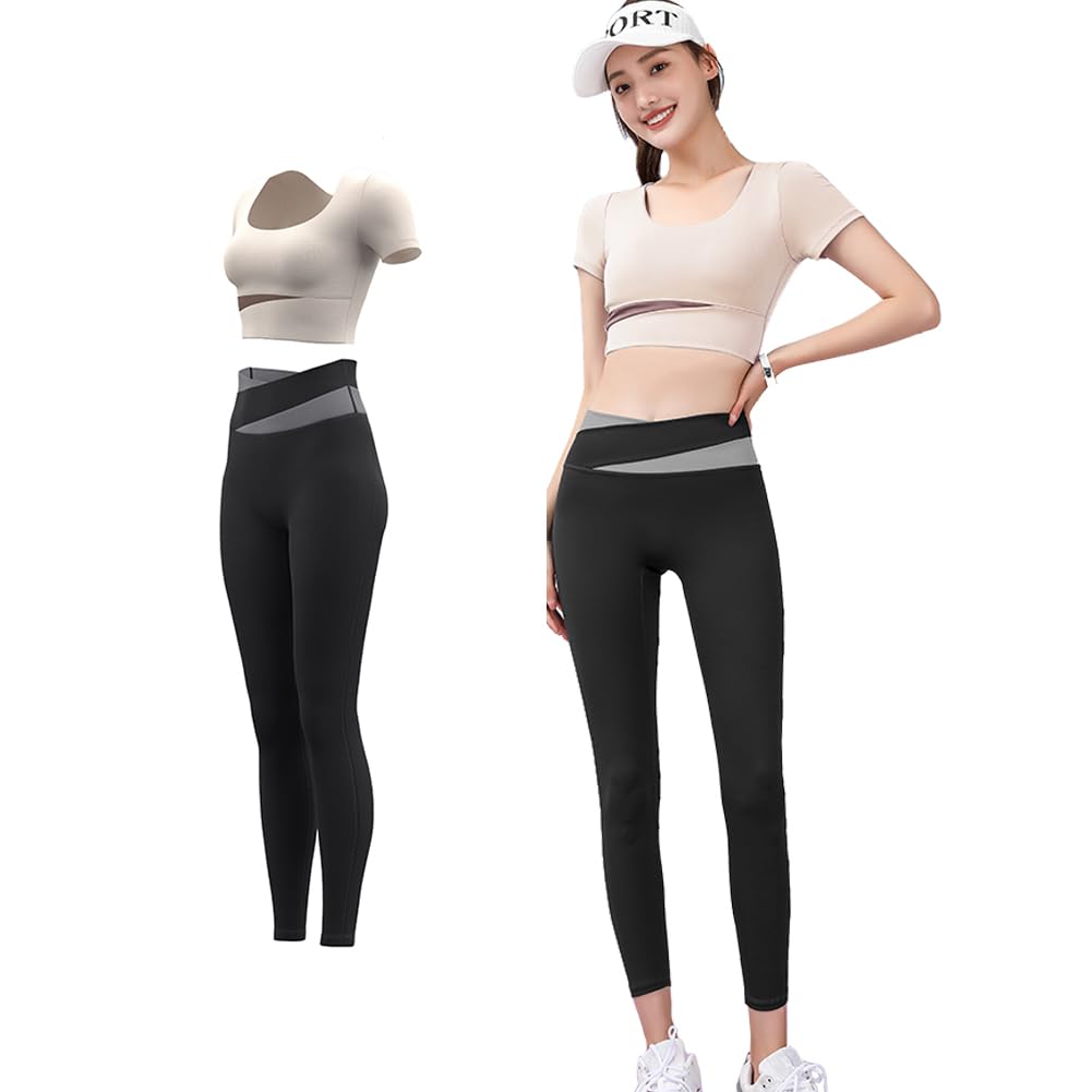 

Olabela Тренировки по йоге Спортивная йога Высокий стильный комплект топ и низ Женская спортивная одежда, Одежда, Одежда, Бюстгальтер, Брюки, Леггинсы, Талия,